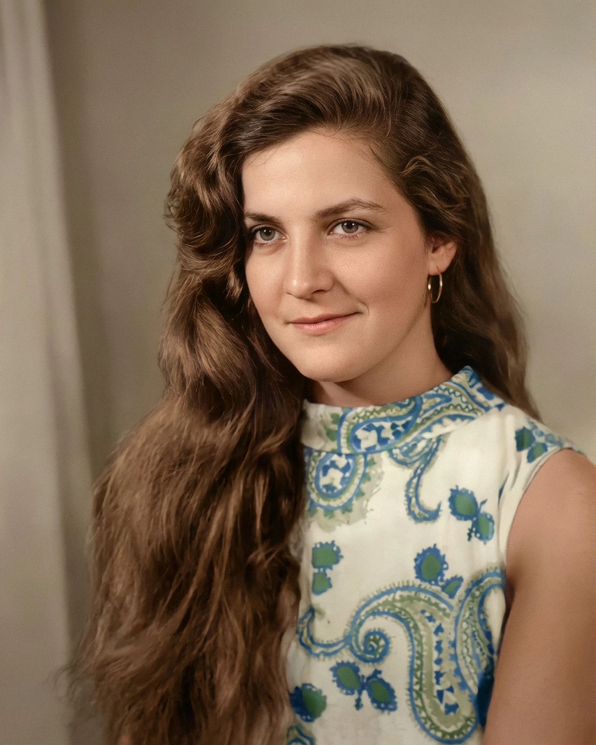 Digitally restored group photo